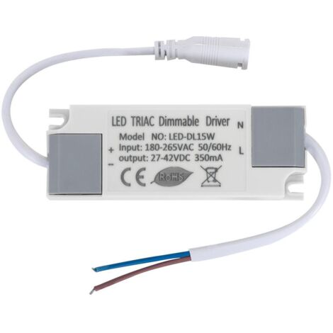 Driver No Flicker Regolabile TRIAC 180-265V Output 27-42V 350mA 15W TRIAC