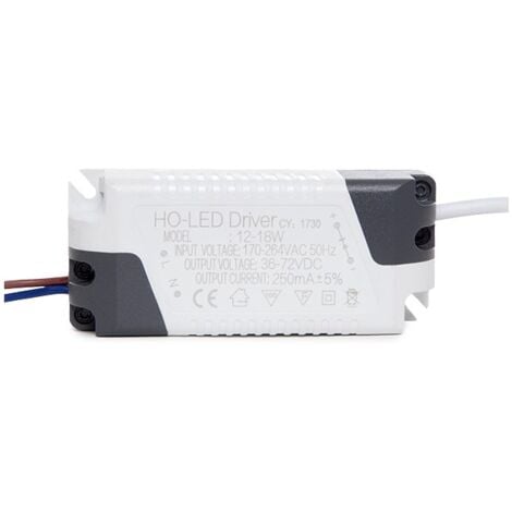 Driver Non Dimable Riflettore Downlight  LED 18W