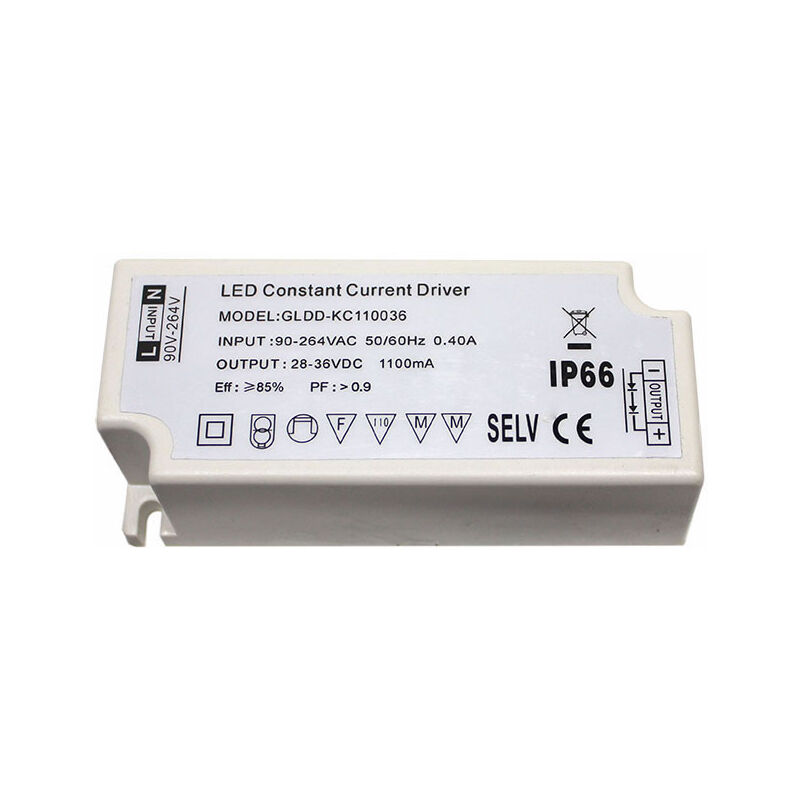 

LED Driver DC28-36V/40W/1100mA