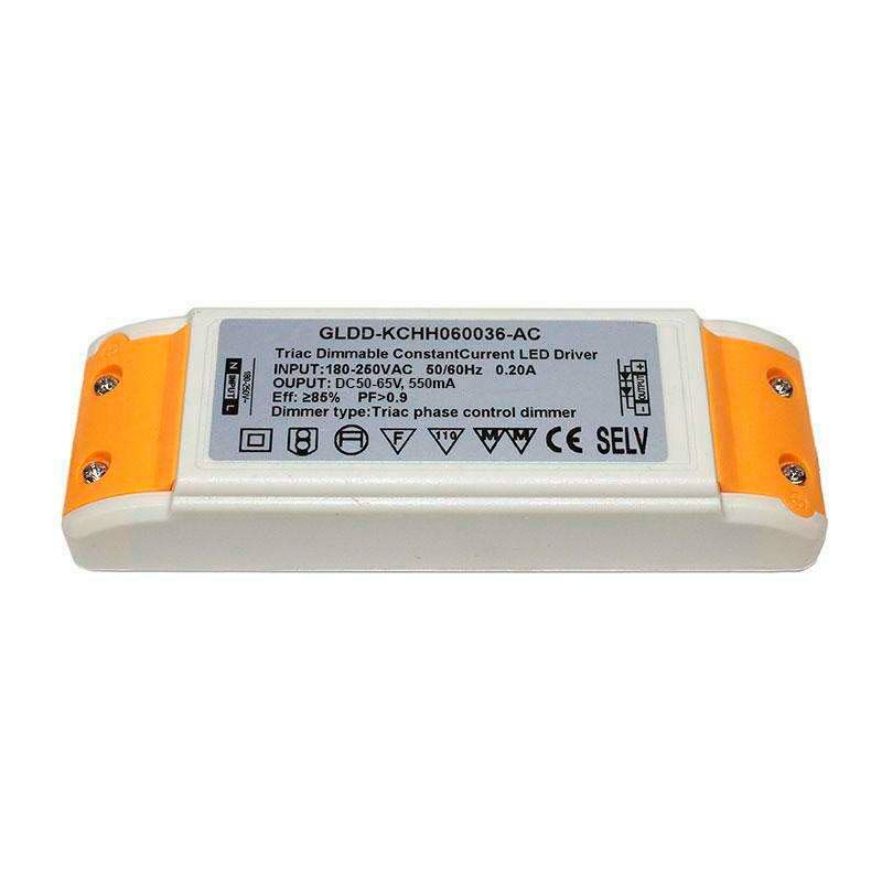 

LED Driver DC50-65V/40W/550mA TRIAC Regulable, regulable