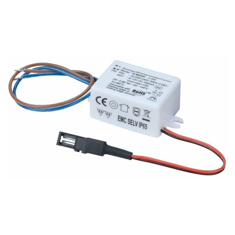 Driver led - 2.1 - 4.2w - 350 ma - pour kit Aric meubled Aric 52031