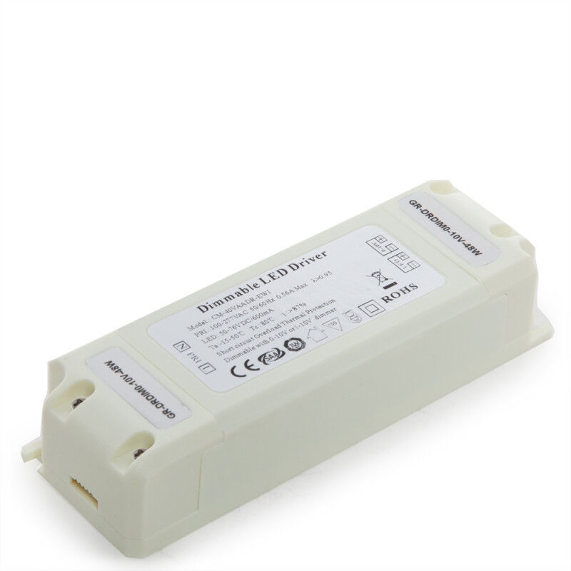

Greenice - Driver Regulable 0-10V Plafón / Panel LED 48W (GR-DRDIM0-10V-48W)