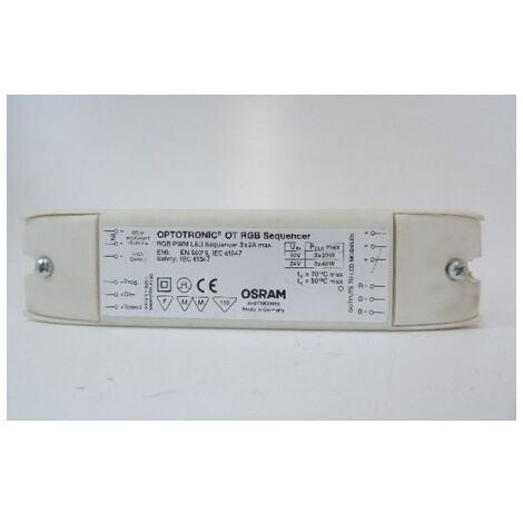 Driver Séquenceur RGB LED OT 2A par canal OPTOTRONIC OSRAM 792460