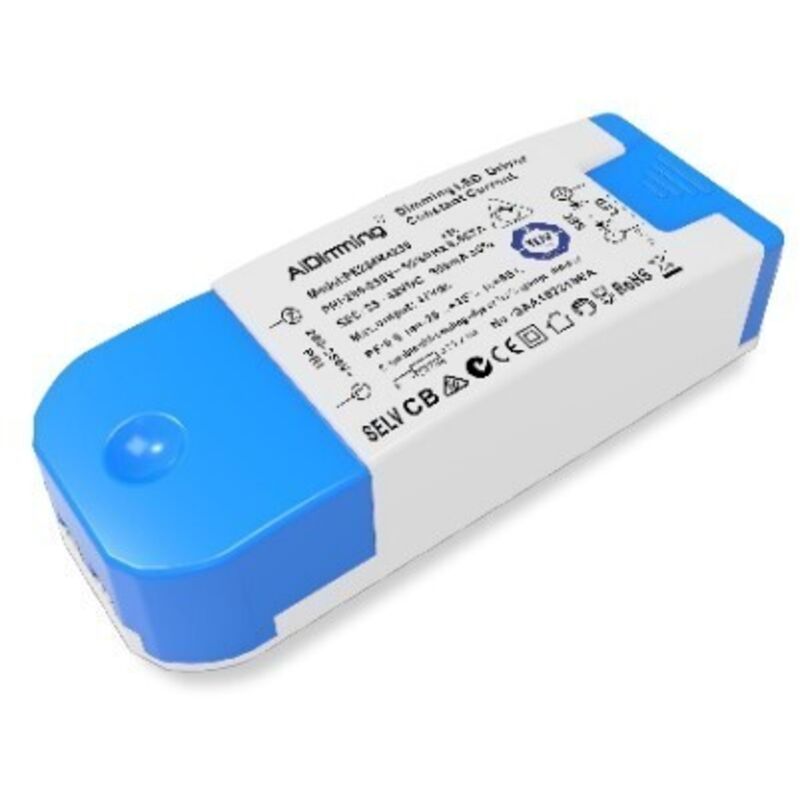 

Driver Triac dimmable 25-42V-DC 250ma 10,5W