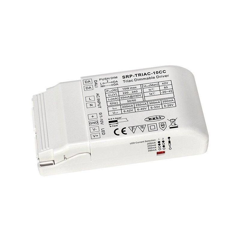 

Driver TRIAC Dimmable DALI PUSH 0/1-10V 10W