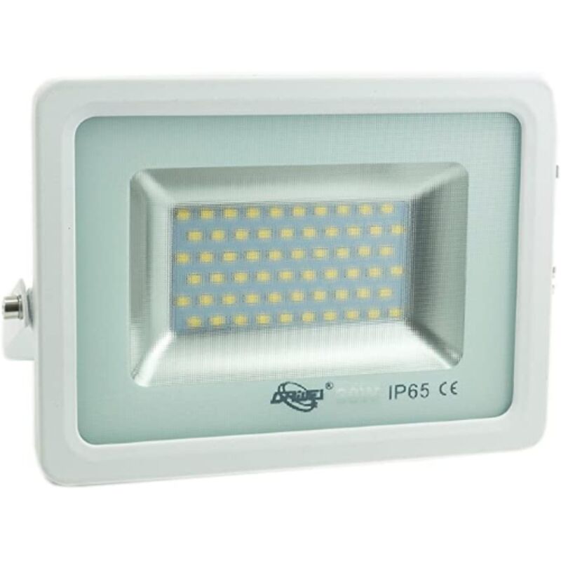 Faro faretto a led 50W luce bianco ghiaccio 6000k