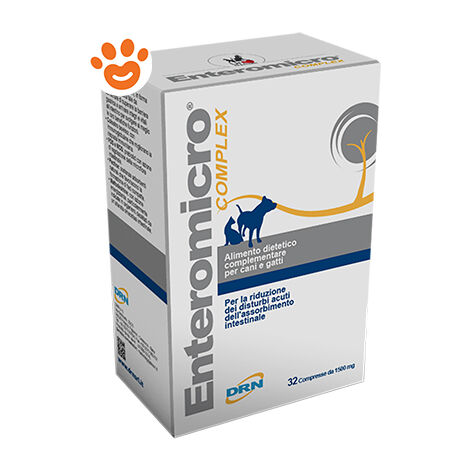 DRN Dog & Cat Enteromicro Complex  - DRN Dog & Cat Enteromicro Complex - Confezione da 32 Compresse
