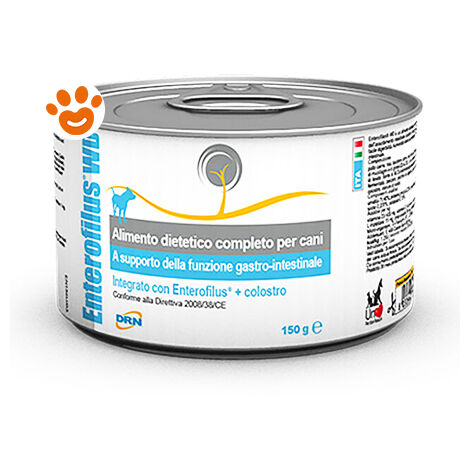DRN Dog Diet Enterofilus Wd  - DRN Dog Diet Enterofilus Wd - Lattina Da 150 Gr