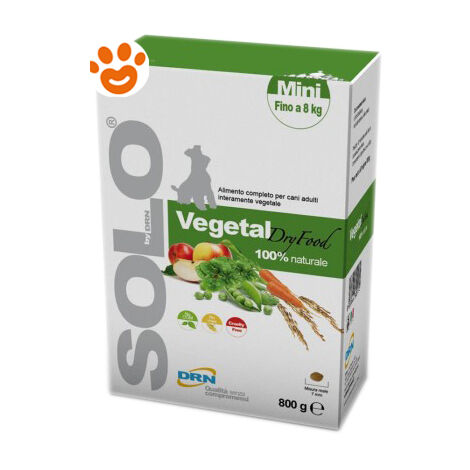 DRN Dog Solo Vegetal Adult Mini - DRN Dog Solo Vegetal Adult Mini - Sacco Da 800 Gr