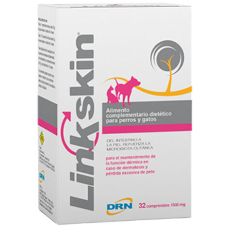 DRN LINKSKIN Alimento Complementario Dermatológico para Perros y