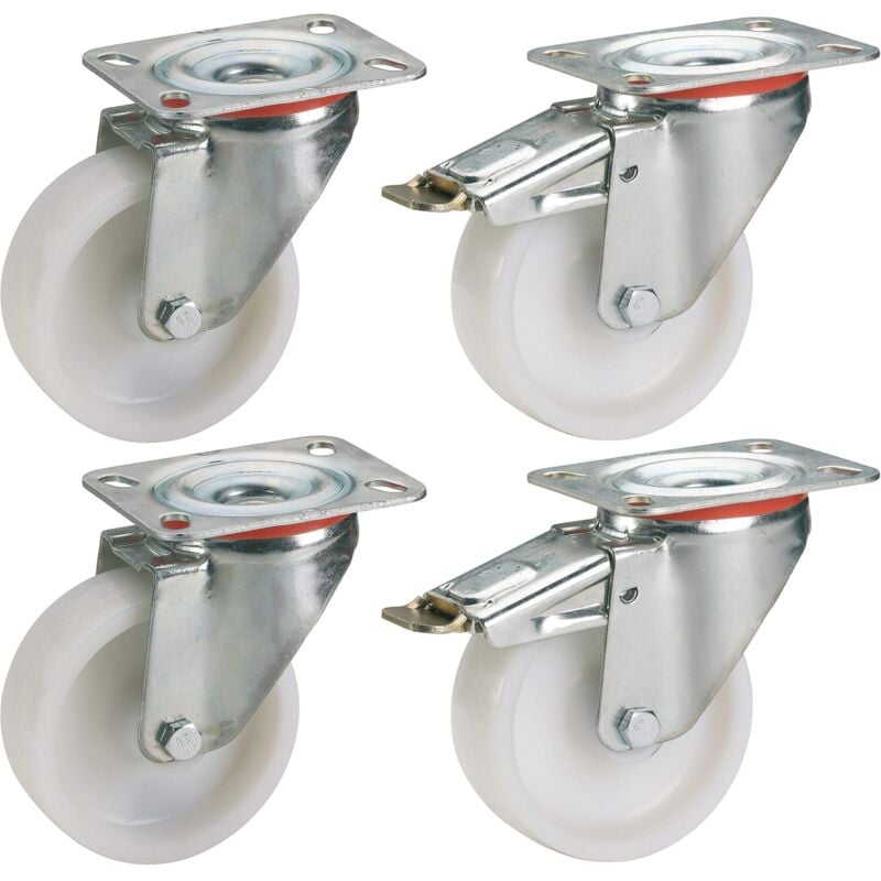 Dörner + Helmer 450151 450151-Set di 4 Ruote
