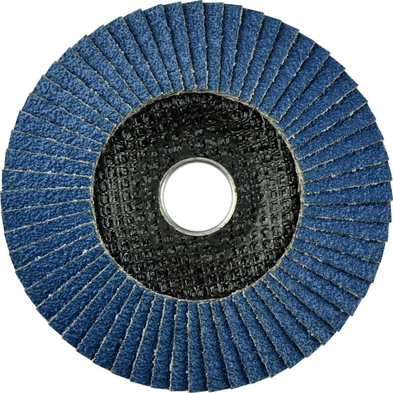 

DRONCO 5231389100 - Disco de láminas abrasivo zirconio ZIRCON POWER (G-AZ-A) de 115 mm grano 120 y base abombada
