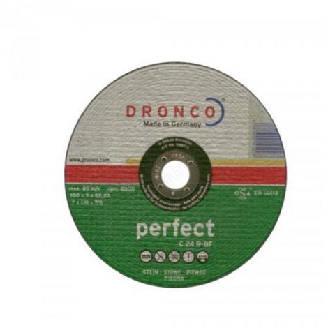 Dronco - C 24 R-BF Perfect - 125 x 3,0 x 22,2 mm Stein/Pierre-Trennscheibe
