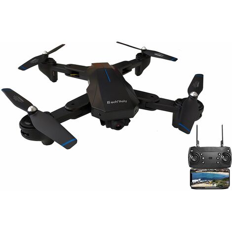 Drone pieghevole 4K quadricottero wireless telecomando auto hover F710