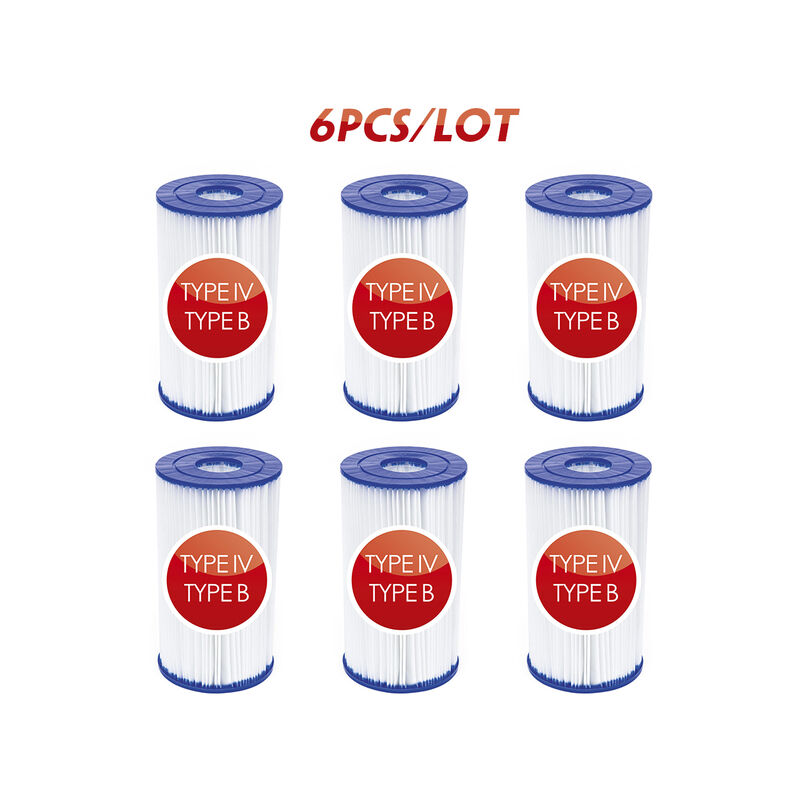 Dropshipping 6 pezzi di cartuccia filtro Fuienko