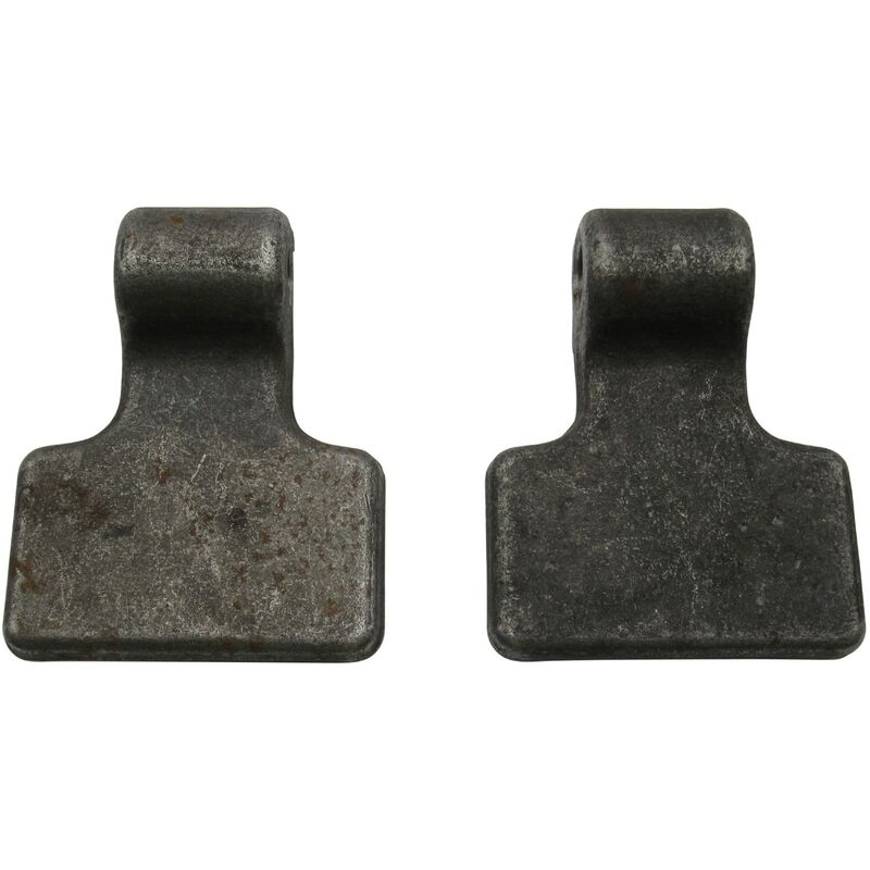 Securefix Direct - Dropside Pickup Trailer Tailgate Hinge X2 &x28Weld On Spade Paddle Gudgeon Pin Heavy Duty&x29