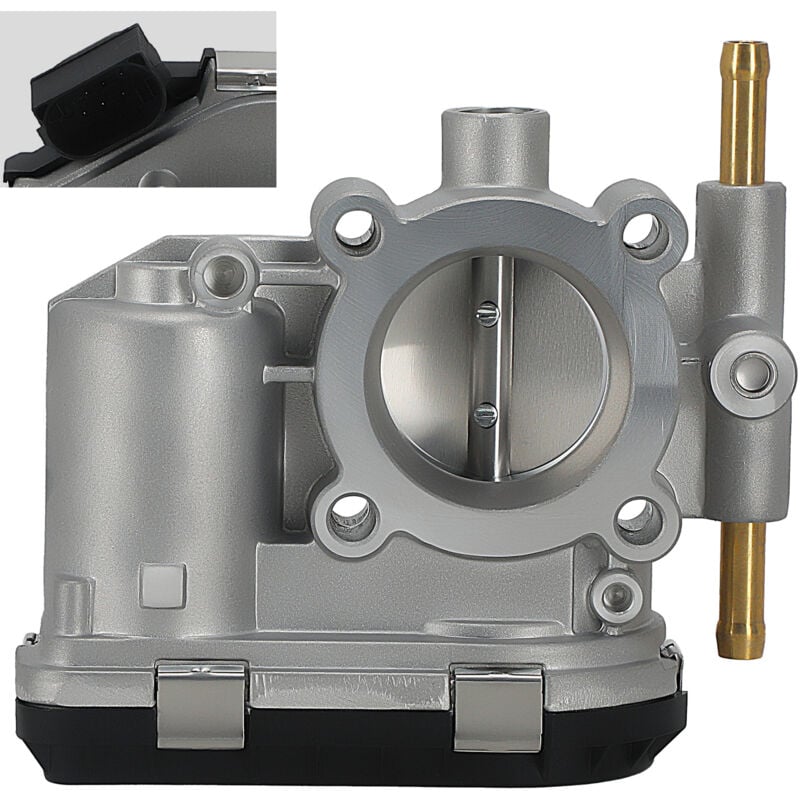Image of Drosselklappe for Opel Astra h Corsa c d Combo Meriva Vauxhall 1.2 1.4 24420536