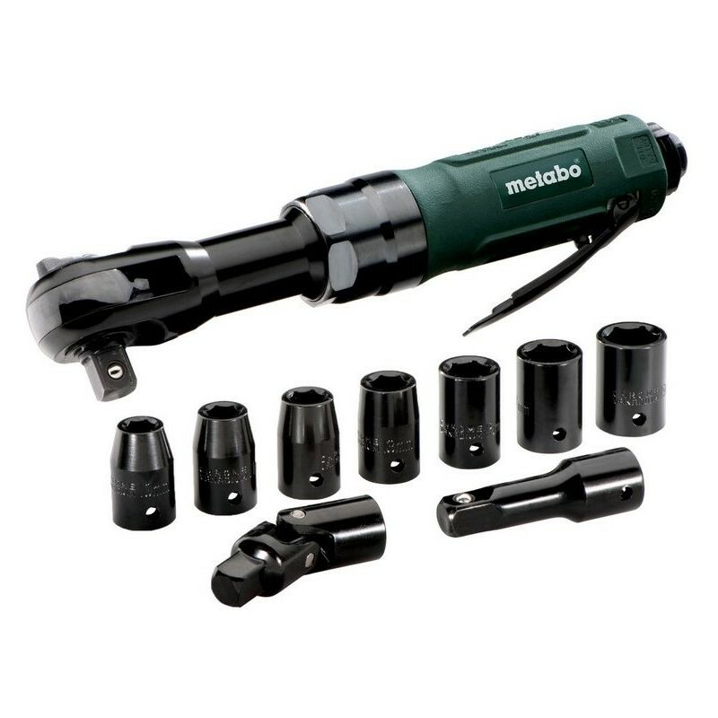 

Metabo 604119500 Set atornillador carraca neumático DRS 68 Demanda de aire 220 l:min Con maletín
