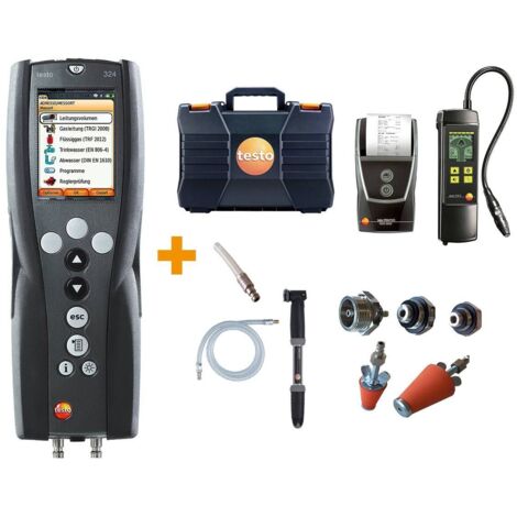 Druck- und Leckmengenmessgerät testo 324 Profi-Set TESTO