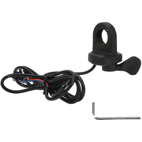 Druckknopf-Gashebel für 12V-72V Elektrofahrräder/-roller mit SM-Stecker