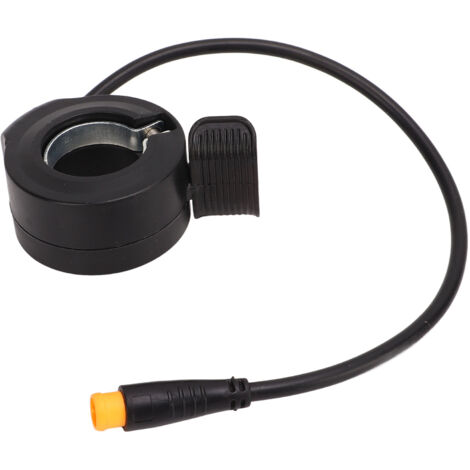 Druckknopf-Gashebel für 12V-72V Elektromotoren für Fahrräder mit wasserdichtem Stecker