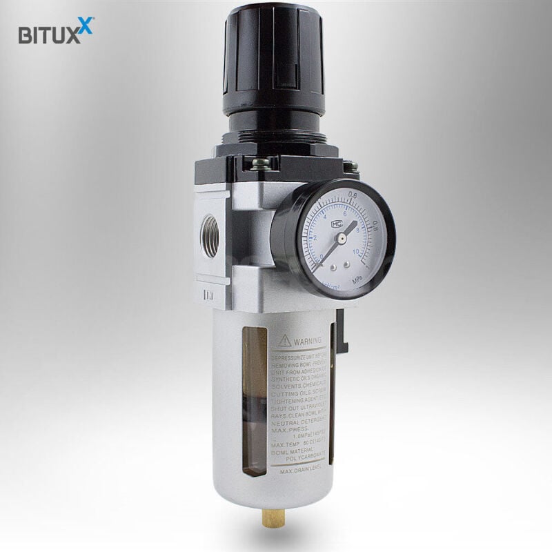 Druckluft Wartungseinheit Druckminderer Wasserabscheider Öler Kompressor Filter