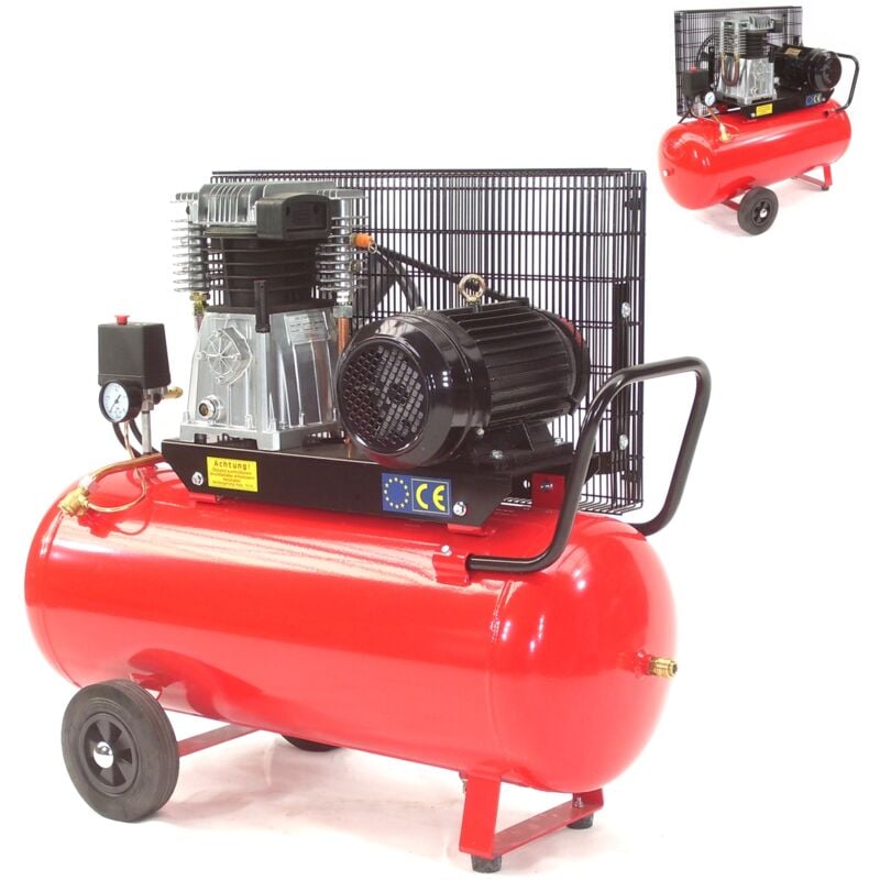 Image of Druckluftkompressor 4PS 580/11/90 Werkstattkompressor 11bar Kolbenkompressor