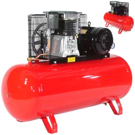 Druckluftkompressor 7,5PS 950/11/500 K30 Werkstattkompressor Kolbenkompressor 5,5kW
