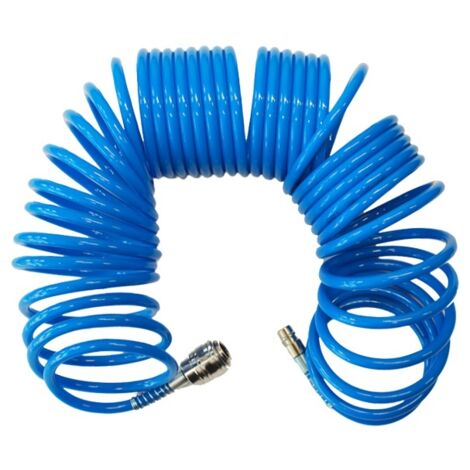 Druckluftschlauch awtools 15 Meter blau Polyurethan