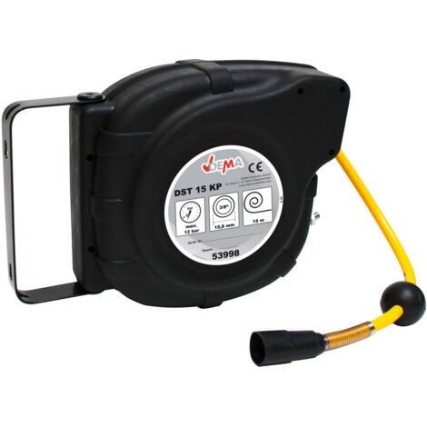 Druckluftschlauchaufroller 15m Schlauchaufroller Schlauchtrommel robust flexibel