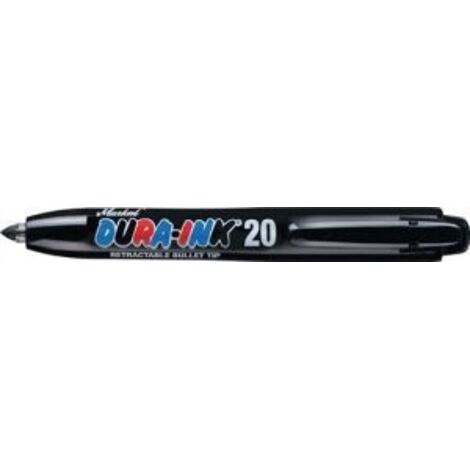 Druckmarker, schwarz, Dura-Ink 20  Markal 140096575