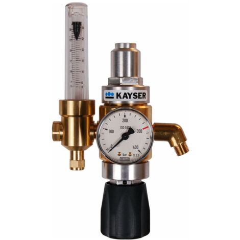 Druckregler mit Flowmeter und