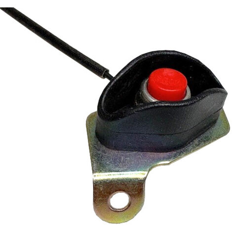 Druckschalter Stoppschalter mit Anschlusskabel Elektrischer Taster