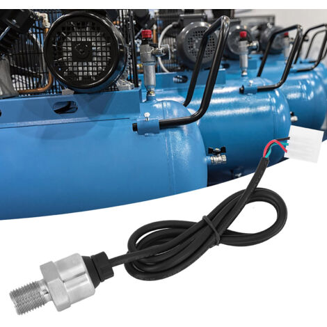 Drucksensor für Luft-/Wasserkompressoren, Industrietransmitter G1/4 DC5V 0-0,8MPa