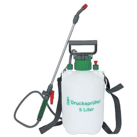 Drucksprüher 5 Liter mit Sprühlanze Gartenspritze Pflanzensprüher Unkrautspritze Unkrautvernichter Feinsprüher Druckbehälter Bewässerung