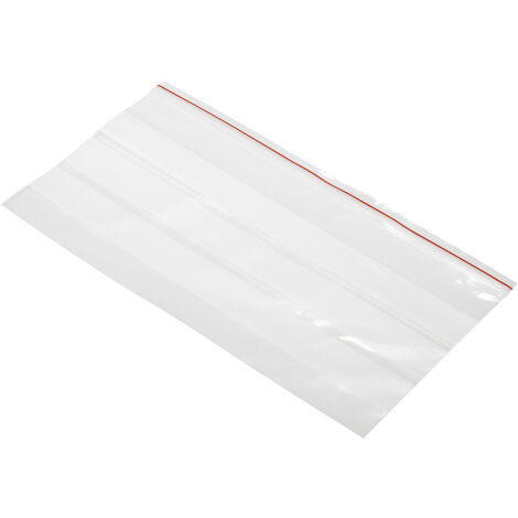 Druckverschlussbeutel mit Beschriftungsstreifen (B x H) 220 mm x 120 mm Transparent Polyethylen  1 S