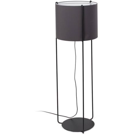 DRUM Lampadaire noire/gris 24023-34