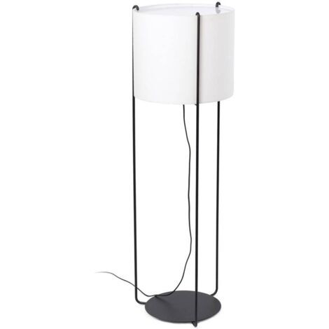 DRUM Stehlampe schwarz/beige 24023-33
