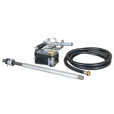 DRUM TECH 40 24 V Pistola Manuale KIT Pompa Travaso Gasolio da fusto ADAM PUMPS