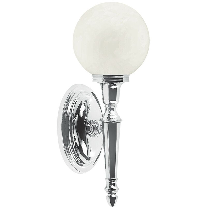 Elstead - Dryden - 1 Light Bathroom Wall Light Polished Chrome IP44, G9