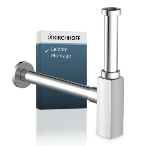 DS-3WK Flaschensiphon, Chrom, 1 1/4" x 32 mm