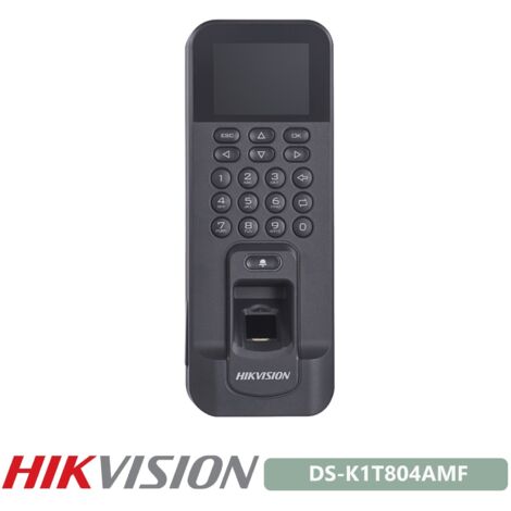 DS-K1T804AMF - TERMINALE MIFARE E IMPRONTE DIGITALI