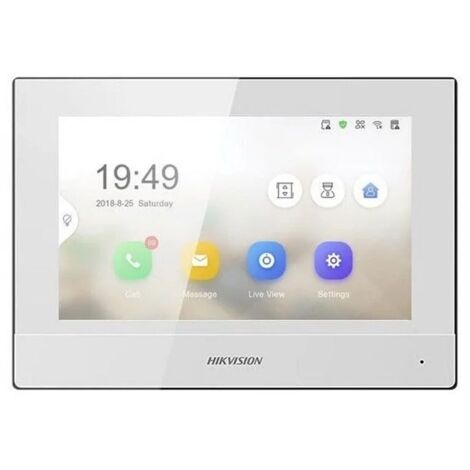 DS-KH6320-WTE1-W - POSTAZIONE DA INTERNO IP BIANCA