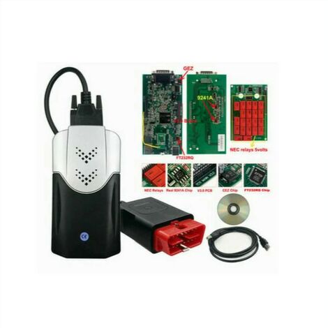 DS150 TCS VCI CDP Pro DS150E Double PCB V3.0 Outil de Diagnostic de voiture et camion avec Bluetooth OBD2 Keygen Nouveau 2020.23