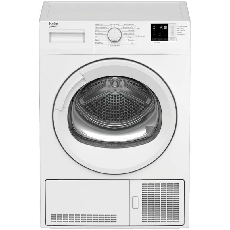 Beko - Bomba de calor secadora con condensador 60cm 8kg - DS8513PA2W