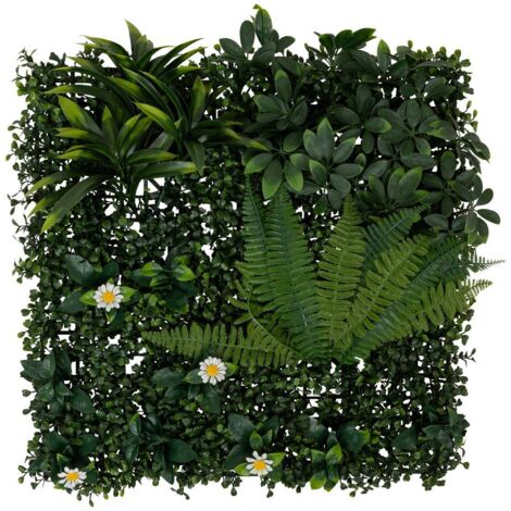Dschungel-Pflanzenquadrat Izy grün 50x50cm - Atmosphera créateur d'intérieur