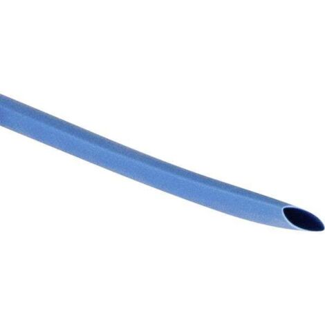 DSG Canusa 2800064502 Termoretraibile senza colla Blu 6.40 mm 3.20 mm Restringimento:2:1 1.22 m