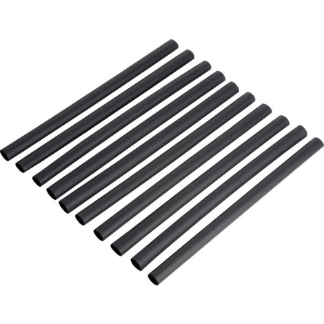 DSG Canusa 2810032952CO Schrumpfschlauchsortiment Schwarz 3.20 mm 1.60 mm Schrumpfrate:2:1 10 St.