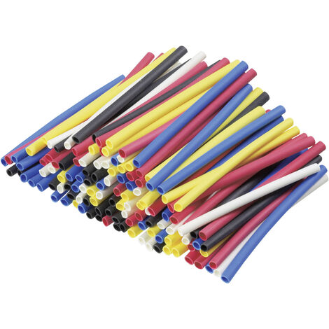 DSG Canusa 8011010990 Schrumpfschlauchsortiment  1.20 mm 0.60 mm Schrumpfrate:2:1 125 St.