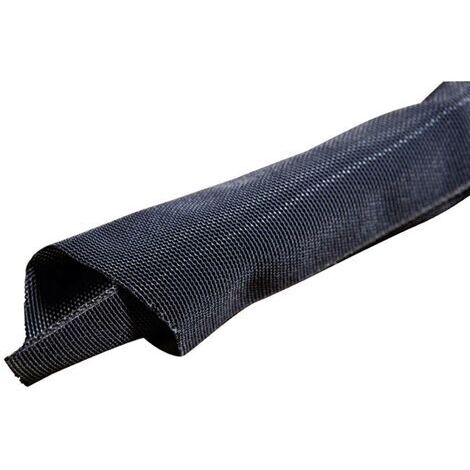 DSG Canusa 8690050955  Geflechtschlauch Schwarz Polyester  5 bis 5 mm 10 m